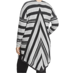 Vince Camuto Striped Colorblock Cardigan Sweater